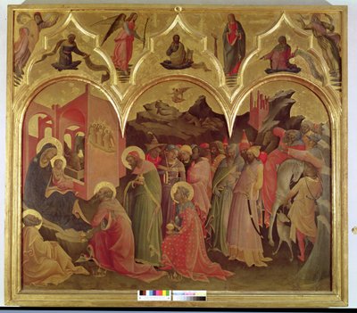 Die Anbetung der Könige, 1422 von Lorenzo Monaco